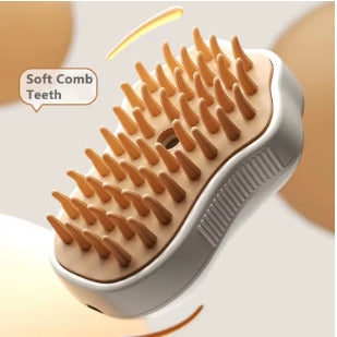 3 in 1 Steamy Pet Dog Brush Cat Steam Brush Electric Spray Cat Hair Brush Comb Massage Pet Grooming Tool Loose Hair Supplies
